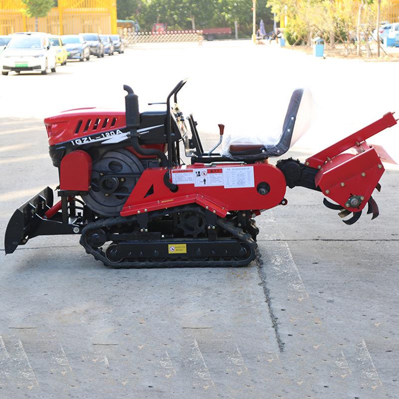 XQJ功能履带式耕机小多型农用拖旋拉机水旱肥两用新款施微耕机开