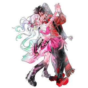 地缚少年花子君双人立牌摆件桌面装饰花子君八寻宁宁新款l礼物10