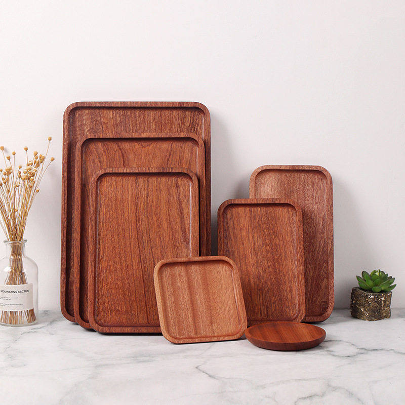 乌檀木质托盘沙比利日式托盘西餐盘创意木盘子北欧干果点心茶盘,餐饮具,盘,淘宝优惠券,粉丝福利购,淘宝优惠卷