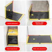 超强老鼠一窝克星陷阱胶水板家用粘大捕捉贴纸老鼠结束老鼠捕捉神