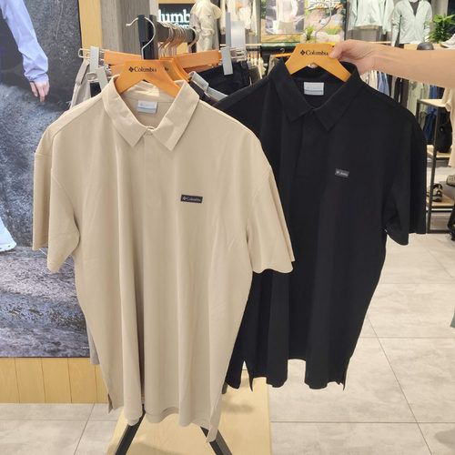 Columbia哥伦比亚户外26春夏新品男吸湿速干凉爽短袖POLO衫AE5638