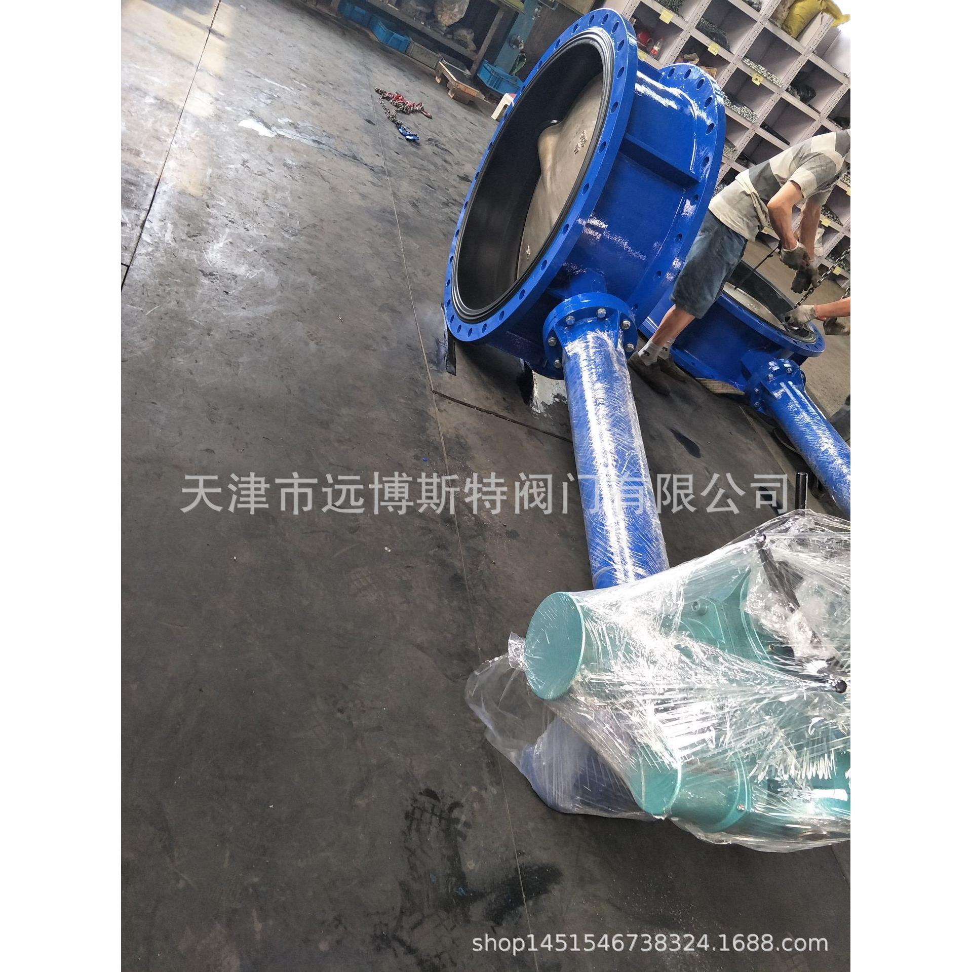 加长杆电动法兰蝶阀.手电两用,D941XP-10Q不锈钢板地埋式蝶阀