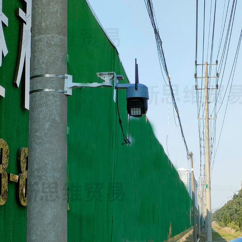 监控支架室外加长电线杆立杆灯杆线杆支架监控抱箍支架抱柱支架