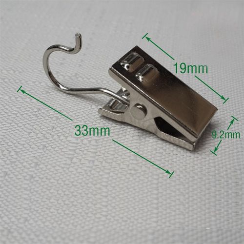 窗帘加厚夹特硬不锈/浴帘夹窗帘挂钩金属卡子超紧小夹子窗帘配件