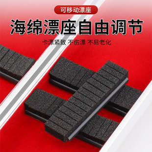 铝合金漂盒多功能鱼漂盒大容量多规格加大加长便携浮标收纳盒渔具