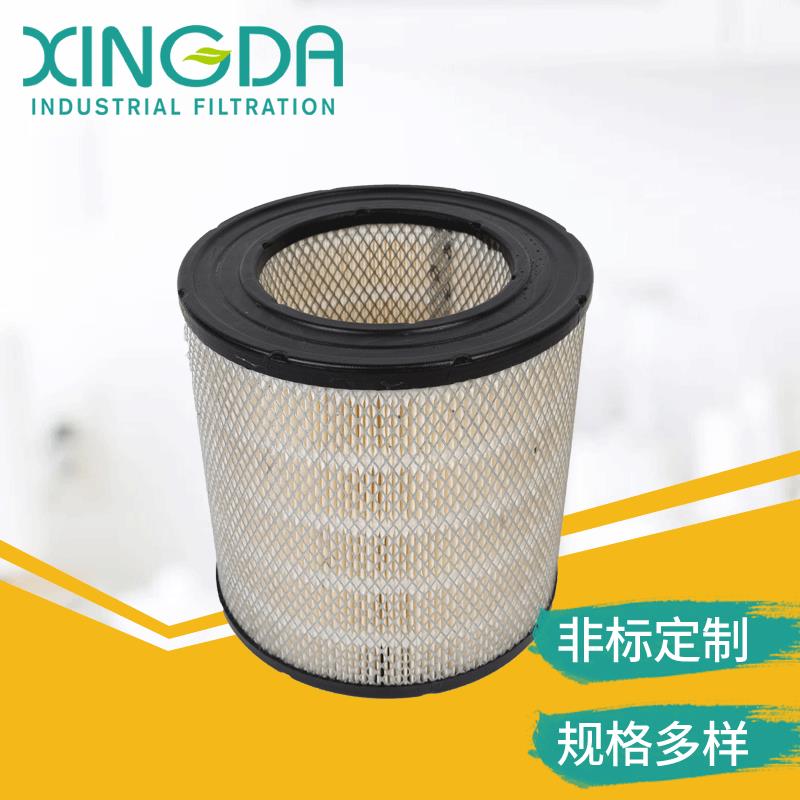 工业除尘滤筒六耳卡盘快拆除尘滤芯抛丸机除尘器滤筒款式多样