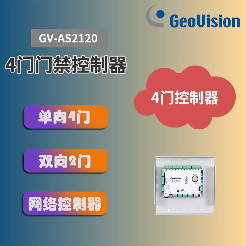 奇偶门禁控制器兼容第三方读头读卡器4门网络控制器闸机视频联动