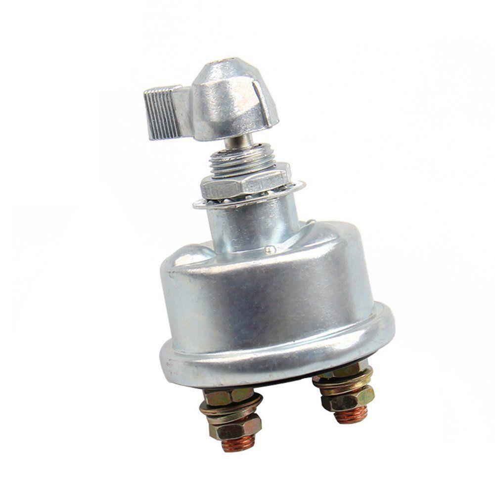 12V蓄电池断电开关 汽车电瓶保护开关防漏电 电流旋钮固定开关