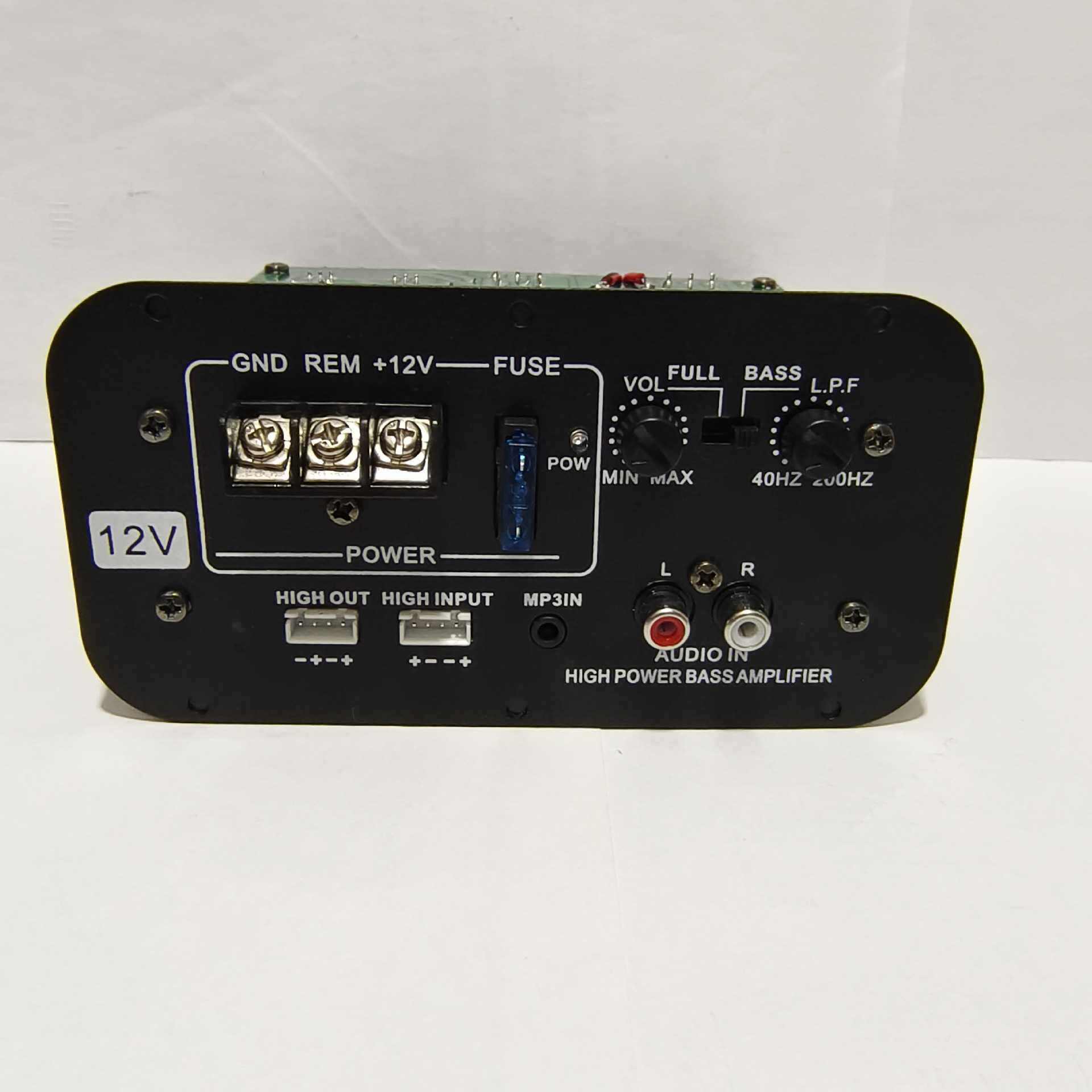 功放板汽车低音炮 12V大功率A1941C5198对管低音炮功放板厂家直销