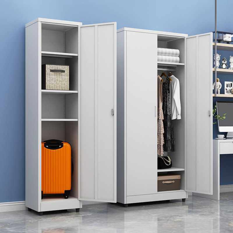 家庭阳台储物柜置物柜钢制铁皮鞋柜家用阳台收纳柜杂物柜跨境