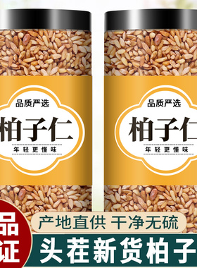 柏子仁中药材正品官方旗舰店泡茶野生中药白芷仁炒伯柏子仁的功效