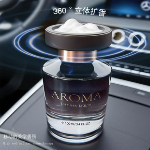 雪山车载香薰高级车用装饰香氛车内杯架香薰摆件汽车香水持久除味