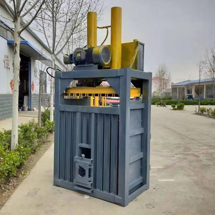 液压打包机自动捆绳废纸打包机设备秸杆稻草压块机