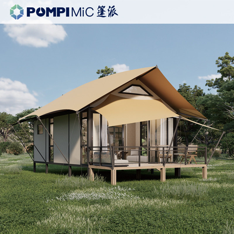新式营地酒店帐篷户外营地景区公园文旅农庄度假小型民宿帐篷