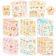 黄油小熊贴纸可防水日记手帐贴咕卡贴DIY装 8款 INS风格 饰贴ins贴画