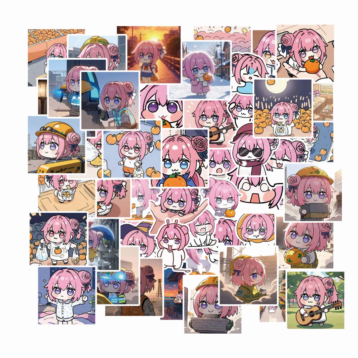 50张胜利女神doro卡通可爱贴纸