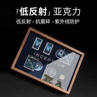 定制高清低反射亚克力高透玻璃透光防紫外线不反光画框相框面板