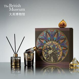 大英博物馆无火香薰礼盒高级感扩香石乔迁礼物卧室男生日礼物女生