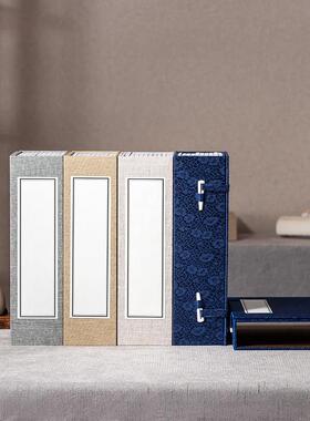 空函套书盒书套摆件线 线装书抄经本书套新中式古典博古架装饰品