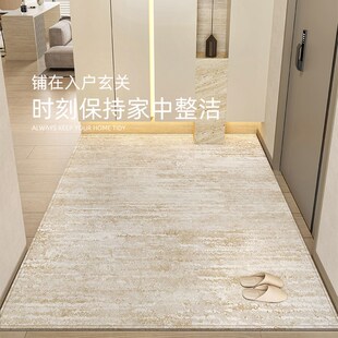 奶油风入户门地垫轻奢高级简约地毯门垫家用意式 新款 防滑脚垫定制