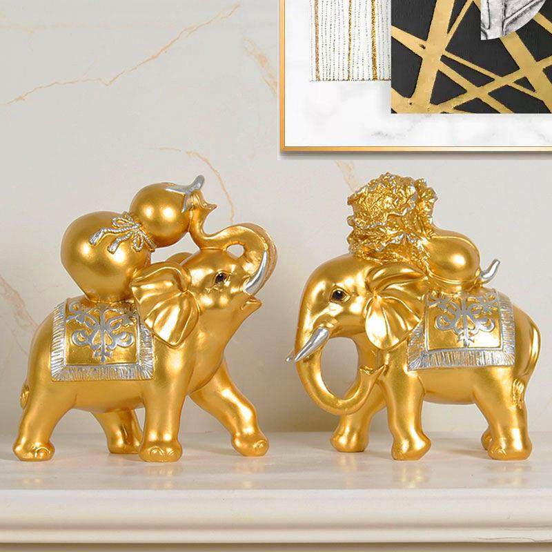 福禄大象招财摆件客厅酒柜电视柜创意玄关家居装饰礼物桌面工艺礼,家居饰品,桌面摆件,淘宝优惠券,粉丝福利购,淘宝优惠卷