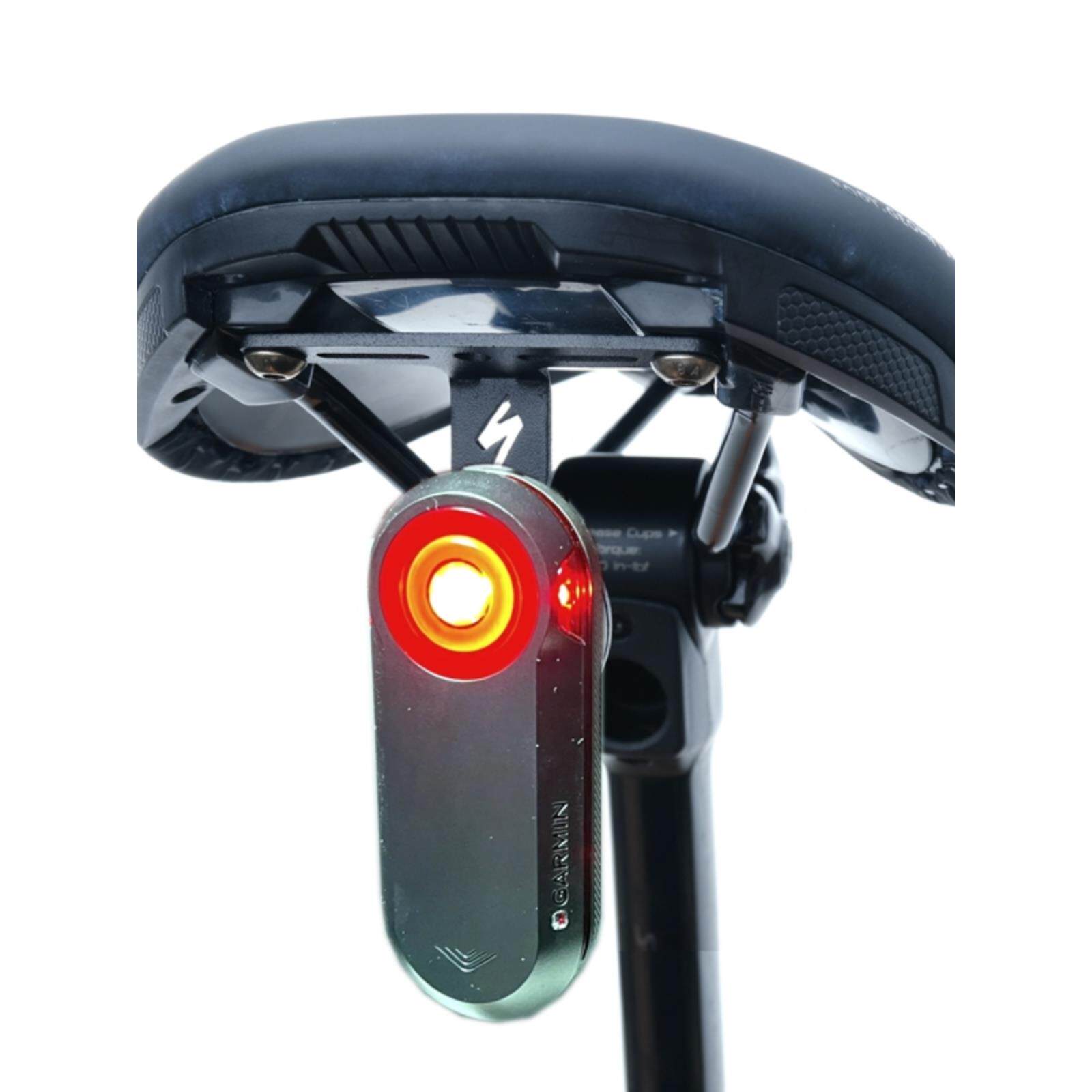 适用闪电自行车SWAT座垫尾灯支架 佳明 迈金 英豪 迈极炫底座配件