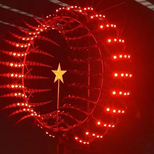 风动雕塑不锈钢编程动态