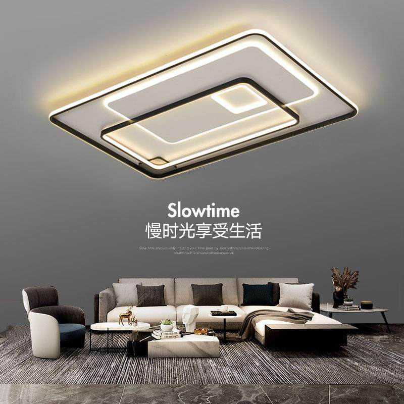 肇光客厅大灯2021年新款现代简约led卧室灯简约现代圆形书房灯