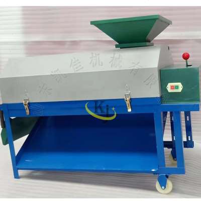 油茶果纸核桃剥壳设备 薄皮核桃去皮机价格  农用鲜核桃脱皮机