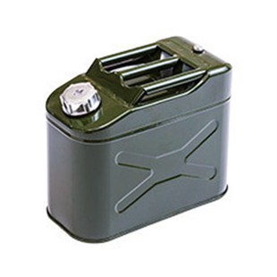 方型铝盖铁桶便携油桶l10L15L20L30升加厚存储油桶备用油箱汽油桶