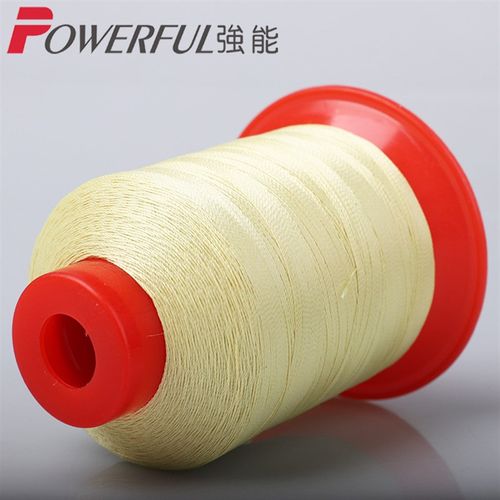 1000D/3防火阻燃耐高温凯夫拉缝纫线 高J强度 防割耐磨 长丝合股