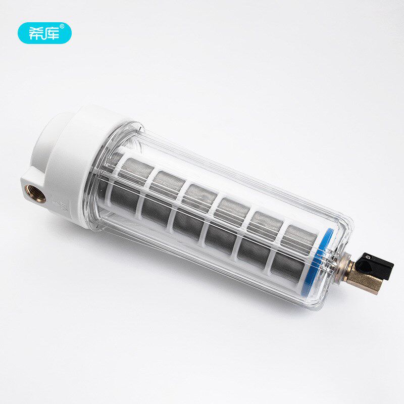 10寸前置过滤器 反n冲洗过滤器 304不锈钢网滤芯 家用前置滤瓶滤