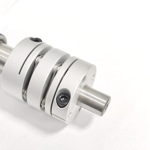 工厂直销铝合金弹性夹紧式 器键槽双膜片联轴 联x轴器滚珠丝杆编码