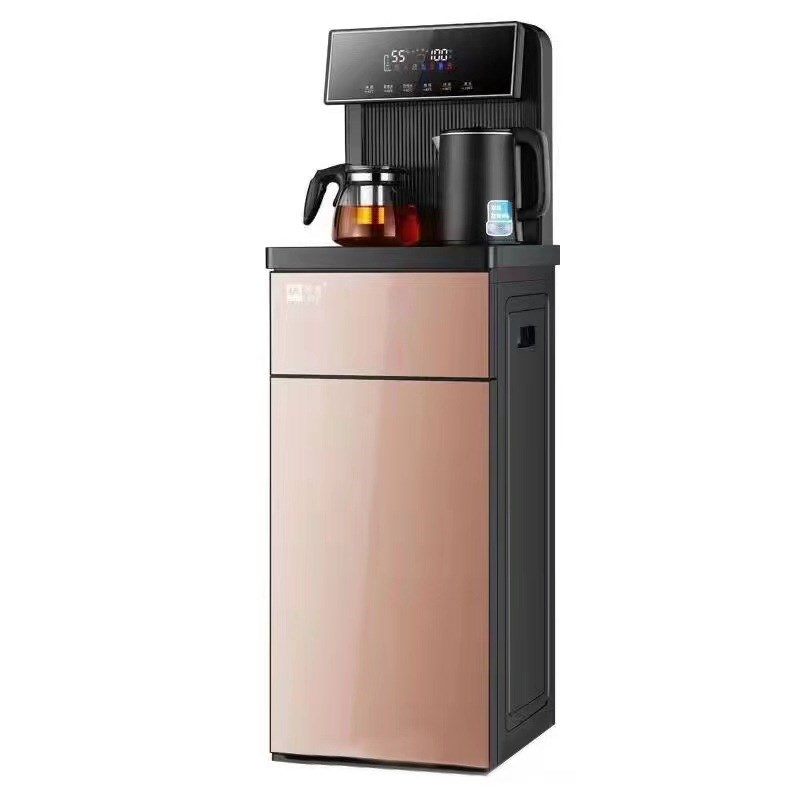 茶吧机下置水桶冷热家用全自动制冷J制热立式办公桶装水饮水机