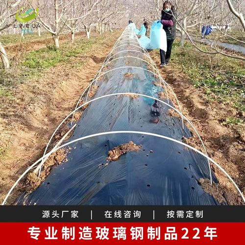 包邮工厂直发小拱棚杆支架温室蔬菜大棚J骨架玻璃纤维棒玻纤实心