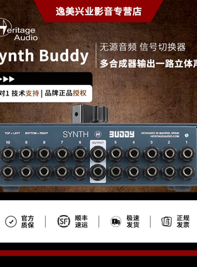 Heritage Audio Synth Buddy多合成器输出一路立体声跳线管箱伴侣