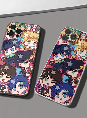 红米K80Ultra手机壳OPPOFINDX8S华为Nova14软iPhone15可爱JOJO奇妙冒险VIVOS30苹果13适用16PLUS卡通12ProMax