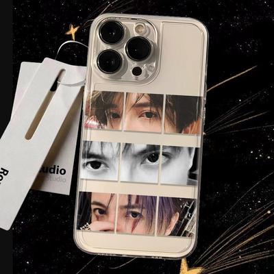 透明16PLUS手机壳12荣耀Magic7周边苹果14软华为PURA80薛之谦拼接眼神15ProMax红米k80Ultra创意适用iPhone13