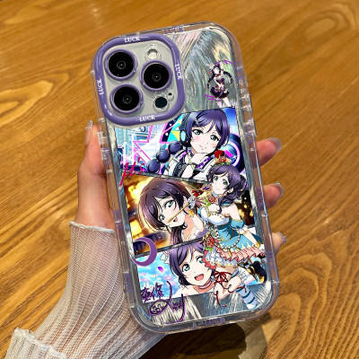 VIVOY500PRO动漫iPhone13高颜值泡芙羽纱小米15小众适用14苹果16Plus软17ProMax手机壳可爱偶像大师IQOONEO11