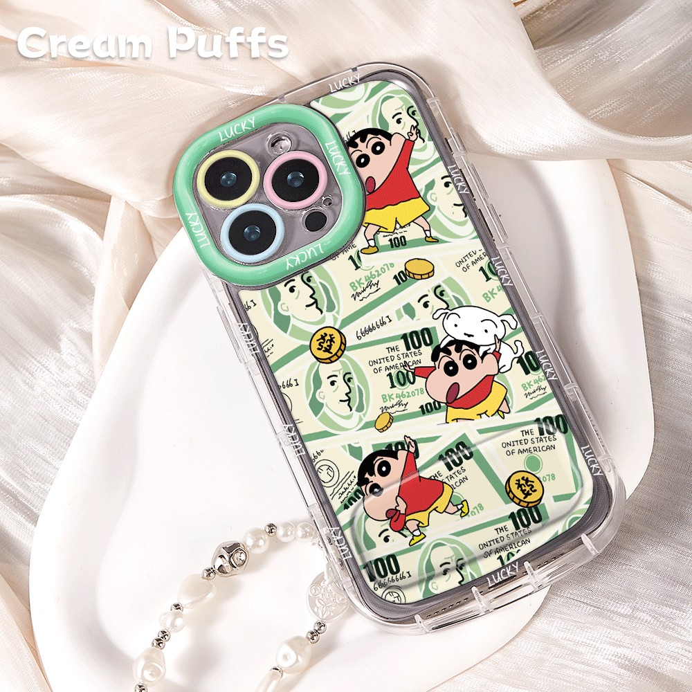 华为NOVA14镜子支架13适用17ProMax钱钱小新iPhone16创意红米TURBO4带挂绳15pm手机壳软苹果12可爱真我gt7pro