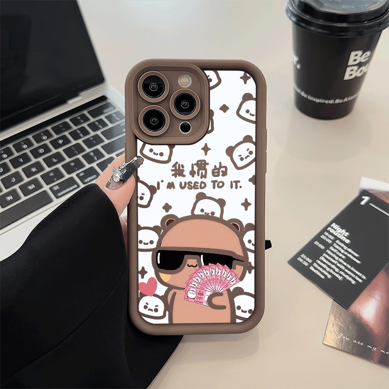 iPhone13情侣一二布布IQOO12小米17荣耀Magic8手机壳软16ProMax创意苹果15适用14PLUS卡通VIVOY500糖果FINDX9