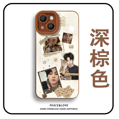 华为Pura90瞳眼苹果15适用14ProMax猫咪梓渝田栩宁iPhone16周边13手机壳软17air少女心荣耀POWER2ins风GT8Pro