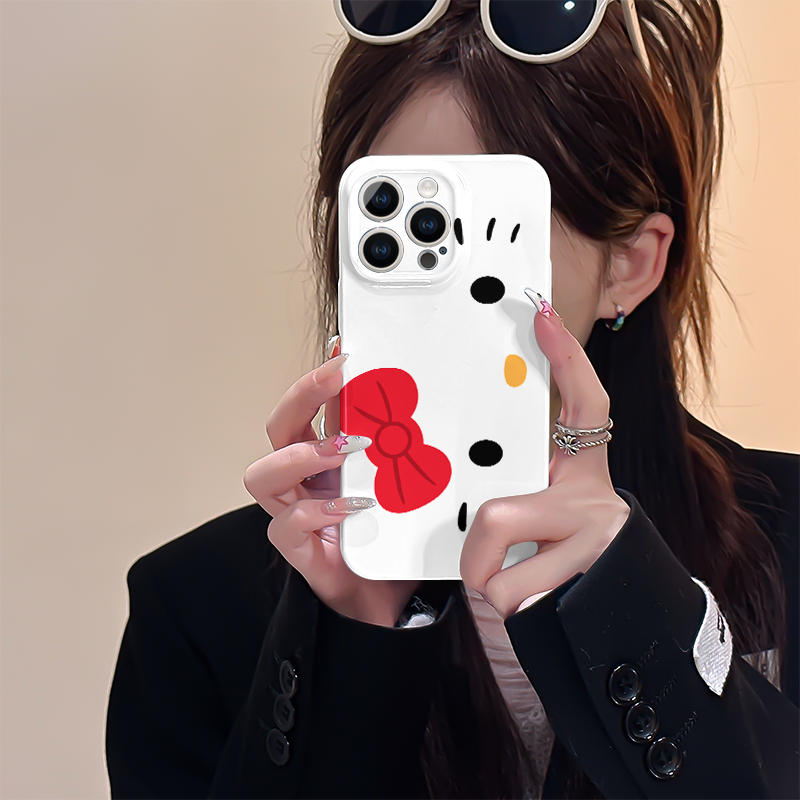 iPhone16苹果12小米17蝴蝶结hellokitty菲林13ProMax手机壳硬ins风14PLUS适用note15少女心IQOONEO11一加ACE6