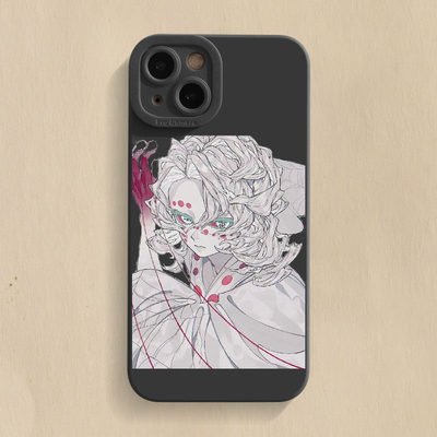 苹果17瞳眼iPhone15鬼灭之刃下弦五14Plus个性13适用Findx8高级感16ProMax潮酷VIVOx300手机壳软12红米K90MAX