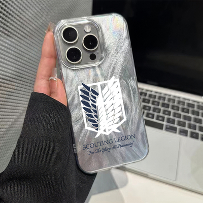 华为nova12荣耀VIVOiQOOz9自由之翼小米一加苹果13手机壳OPPO创意11硬15Promax羽纱iPhone16高级感适用14plus