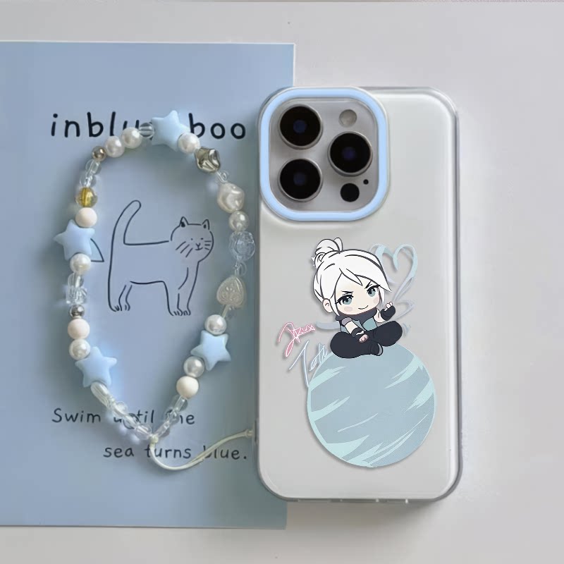 可爱iPhone13新款无畏契约捷风16plus大孔华为NOVA14创意手机壳硬苹果17pm带挂绳15ProMax适用荣耀500pro小众