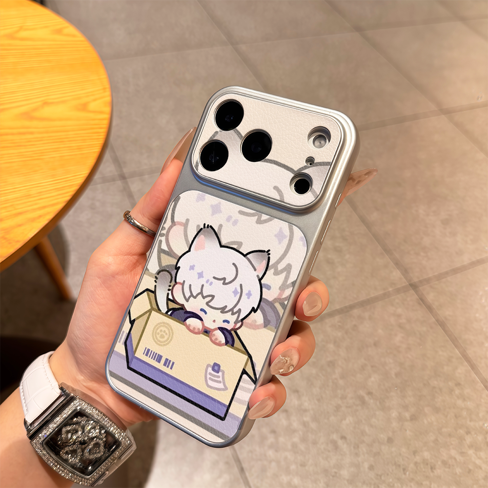 新款iPhone15卡通箱子沈星回适用苹果14Pro创意17Airins风13ProMax手机壳16plus小众