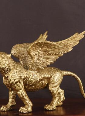 铜工艺品摆件铜老虎如虎添翼上山虎飞虎