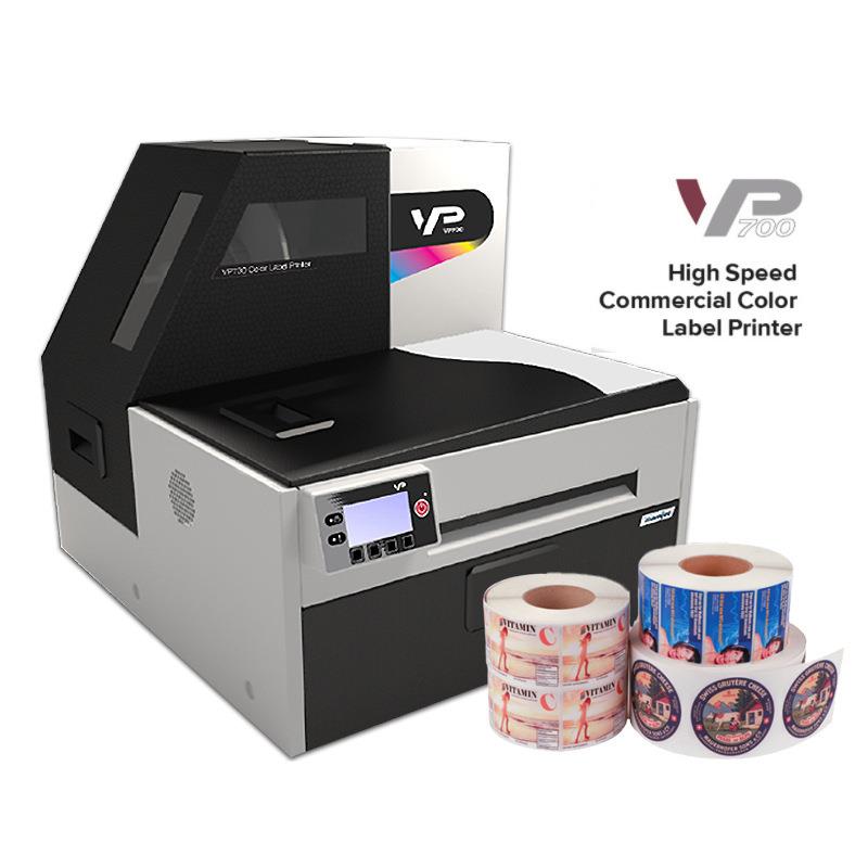 700系列工业型8英寸A4宽幅喷墨数码不干胶材料标签打印机