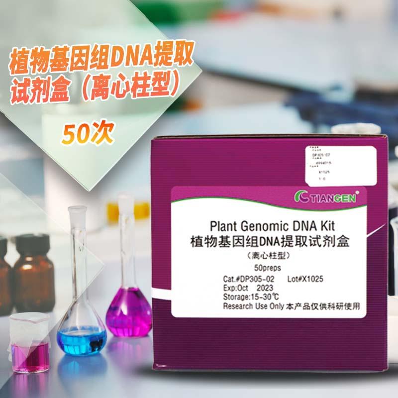 植物基因组DNA提取试剂盒DP305-0250次